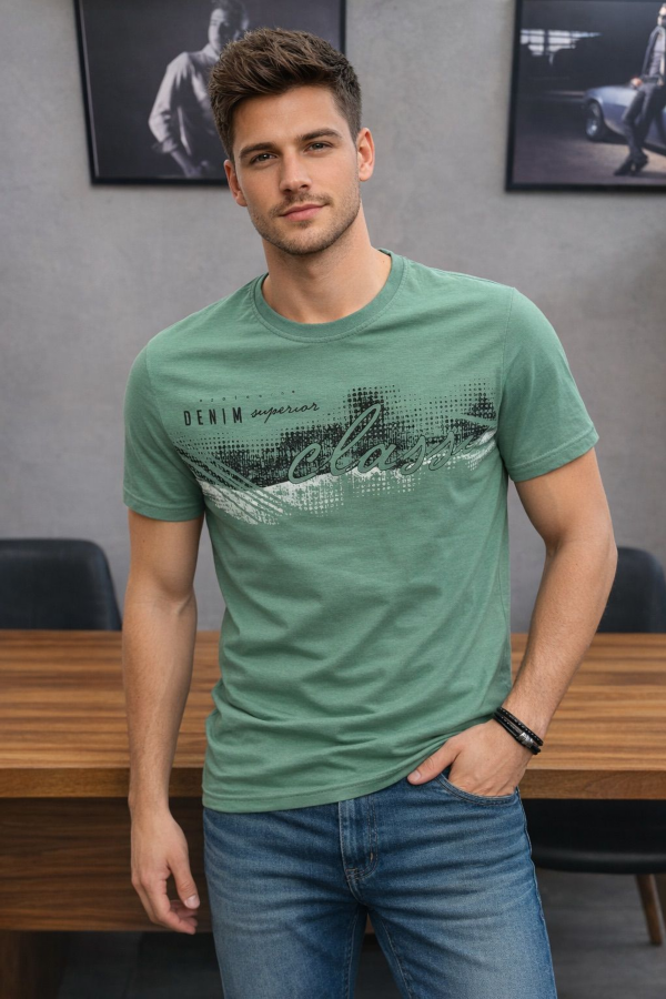 Bluzki męska Roz M-2XL, 1 kolor Paczka 12 szt.